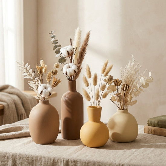 Porcelain Vase Set 5 Pcs